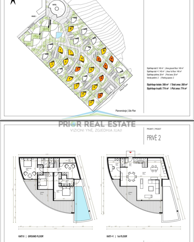Durres, shitet Vile 2 Katshe , 744 m² 950.000 € (Shetaj Ishem)
