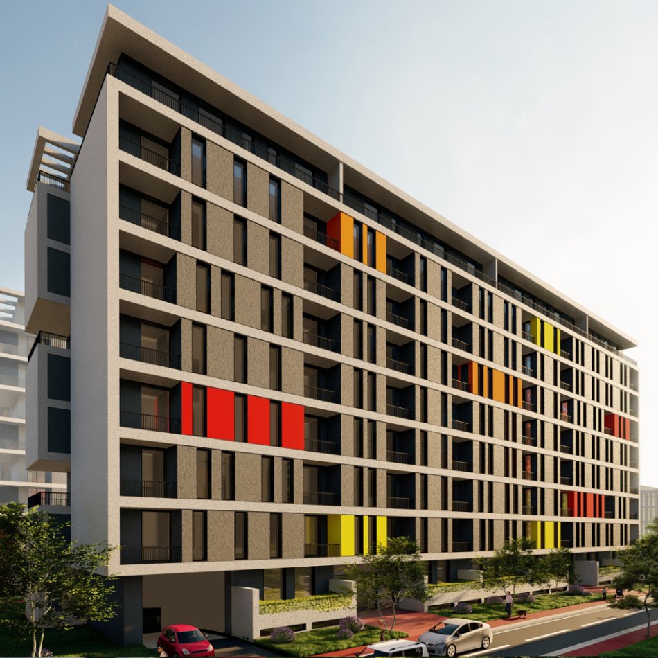Tirane, shitet apartament 2+1 Kati 5, 104 m² 103.650 € (Univers City)