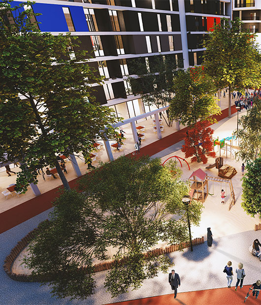 OKAZION Tirane, shitet apartament 2+1 Kati 6, 93 m² 79.518 Euro (kompleksi Univers City)
