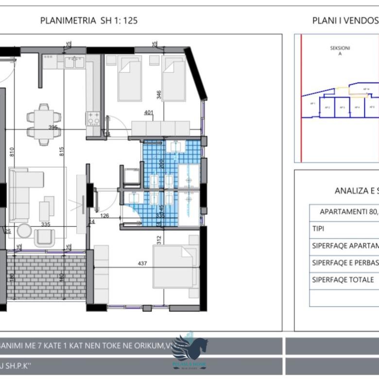 Shiten Apartamente 2+1 Ne Orikum Vlore [ID PR9]