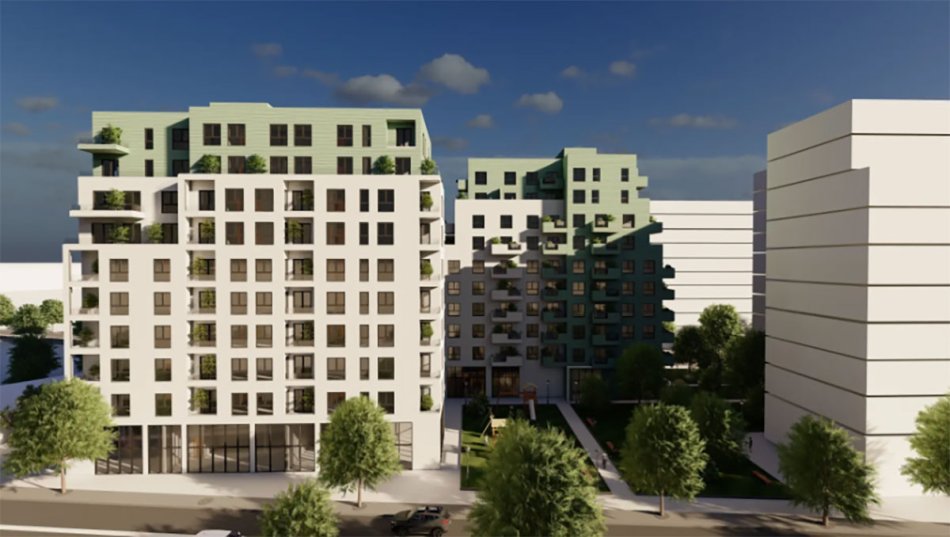 Tirane, shitet apartament 1+1+Ballkon Kati 8, 69 m² 112.000 € (REZIDENCA “VIVA”, PRANE QENDRES GLOBE)