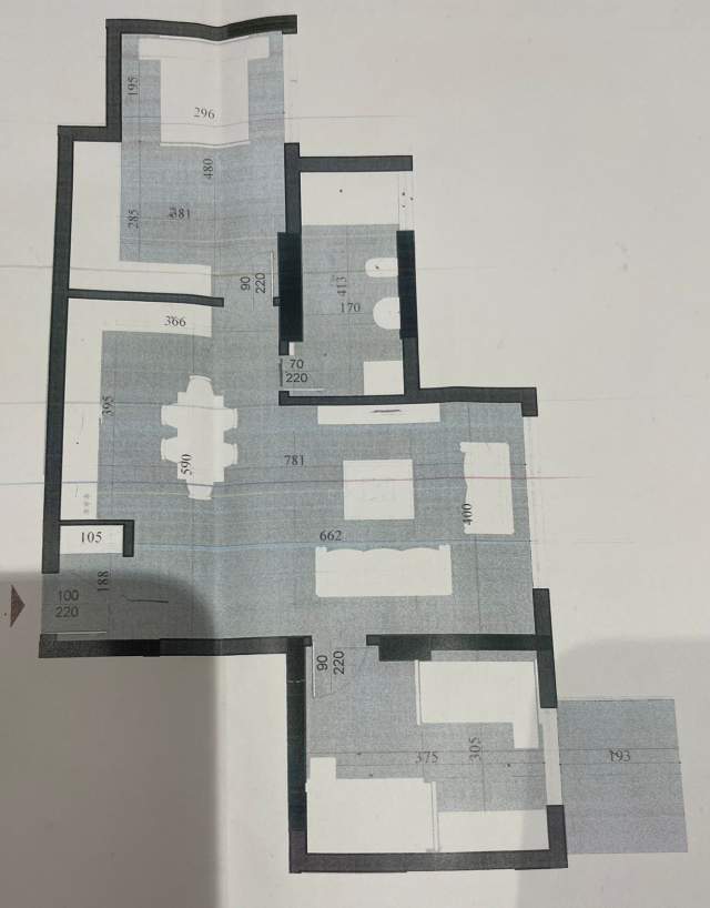 Tirane, shes 2+1+A+BLK Kati 2, 100 m² 130.000 Euro (Shkolla baletit)
