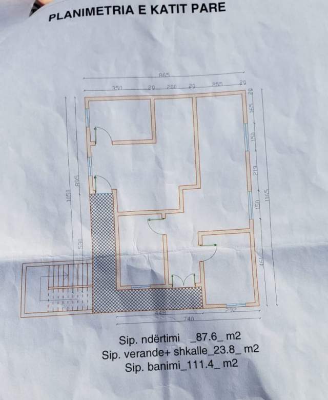 Tirane, shitet Vile 542 m² 290.000 Euro (Vilat Gjermane)