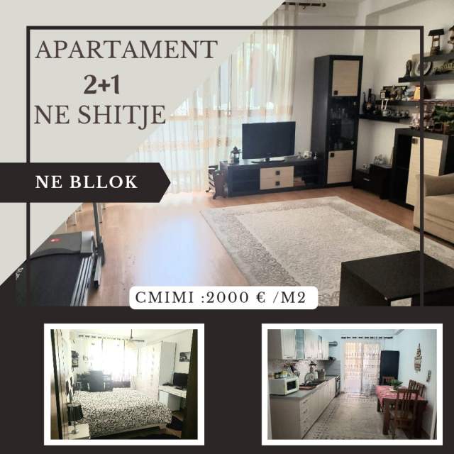Tirane, shitet apartament 2+1+A+BLK Kati 1, 116 m² 2.000 Euro/m2 (Bllok)