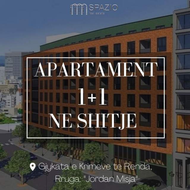 Tirane, shitet apartament 1+1+BLK Kati 2, 73 m² 1.100 Euro/m2 (Jordan Misja)