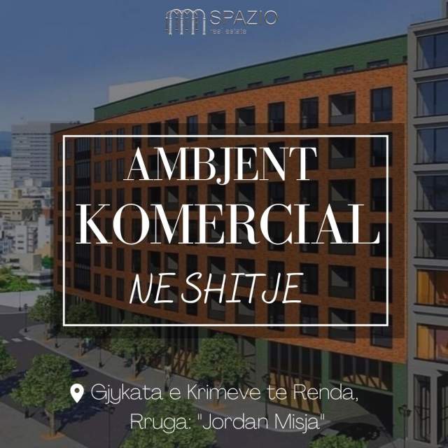 Tirane, shitet ambjent biznesi Kati 0, 207 m² 3.000 Euro/m2 (Jordan Misja)