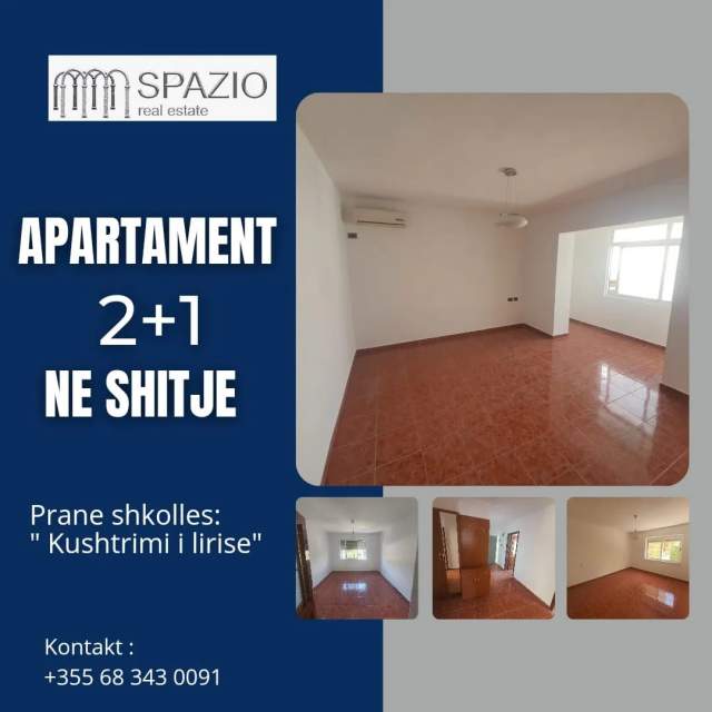 Tirane, shitet apartament 2+1+BLK 72 m² 74.000 Euro