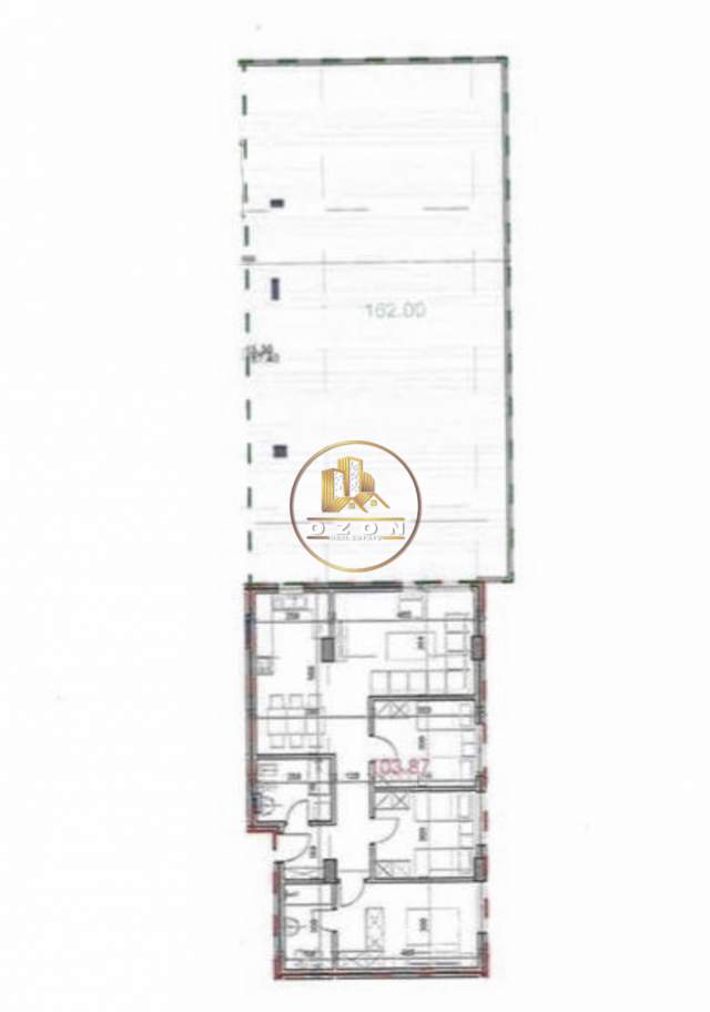 Tirane, shitet apartament 3+1+BLK Kati 4, 177 m² 230.013 Euro (Kodra e Diellit)