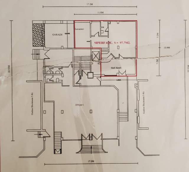 Tirane, jepet me qera dyqan Kati 0, 100 m² 1.100 Euro (Rruga Muhamet gjollesha)