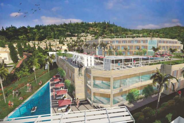Dhermi, shitet apartament 2+1+BLK Kati 2, 1.072 m² 295.000 Euro (Palase)