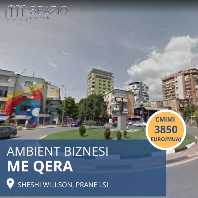 Tirane, jepet me qera ambjent biznesi 550 m² 3.850 Euro (Sheshi Willson)