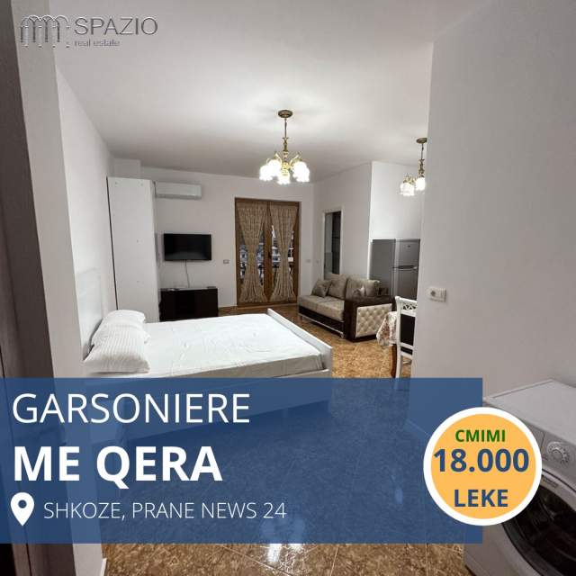 Tirane, jepet me qera dhome Kati 4, 40 m² 18.000 Leke (Shkoze)