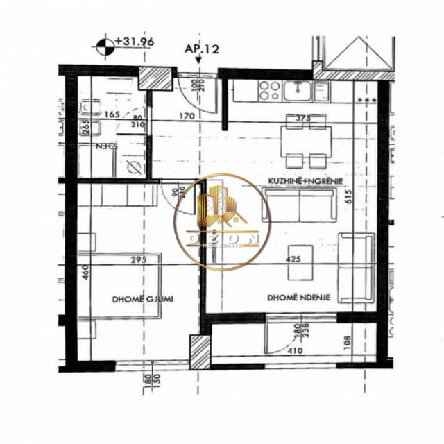 Tirane, shitet apartament 1+1+A+BLK Kati 4, 59 m² 62.000 Euro (FUSHA E AVIACIONIT)