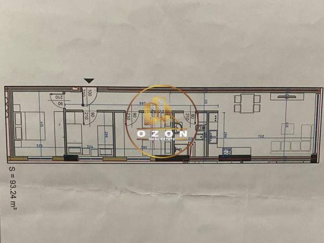Tirane, shitet apartament 3+1+A+BLK Kati 4, 109 m² 139.000 Euro (Kodra e Diellit)