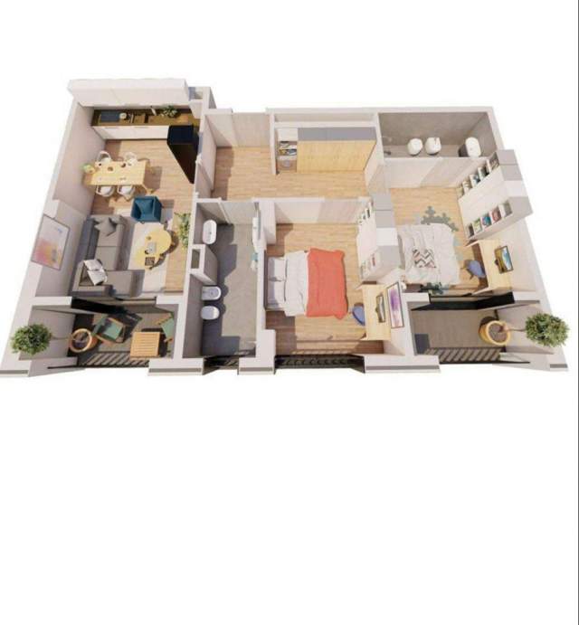 Tirane, shitet apartament 2+1+BLK Kati 3, 105 m² 136.890 Euro (Bulevardi i Ri ne Rezidencen El Bavo)