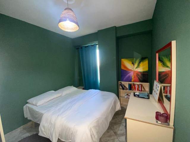 Tirane, jepet me qera apartament 2+1+BLK Kati 8, 110 m² 500 Euro (Stacioni i Trenit)