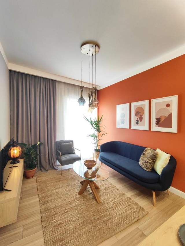 Tirane, jepet me qera apartament 2+1 Kati 7, 64m² 950Euro (Rruga e Barrikadave)