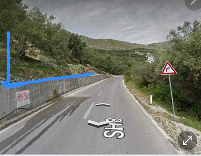 Himare, shes toke ne bregdet 520 m² 67.000 Euro (Rr. Nacionale - Borsh)