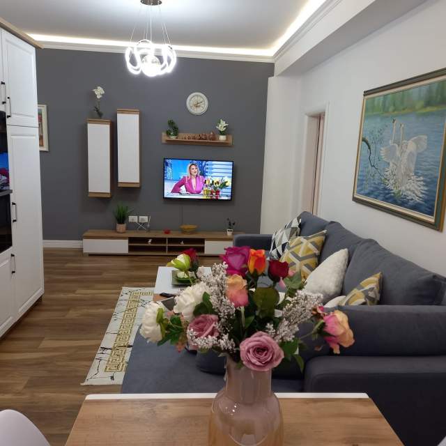 Tirane, jepet me qera apartament 1+1+BLK Kati 3, 70 m² 650 Euro (Rruga Margarita Tutulani)