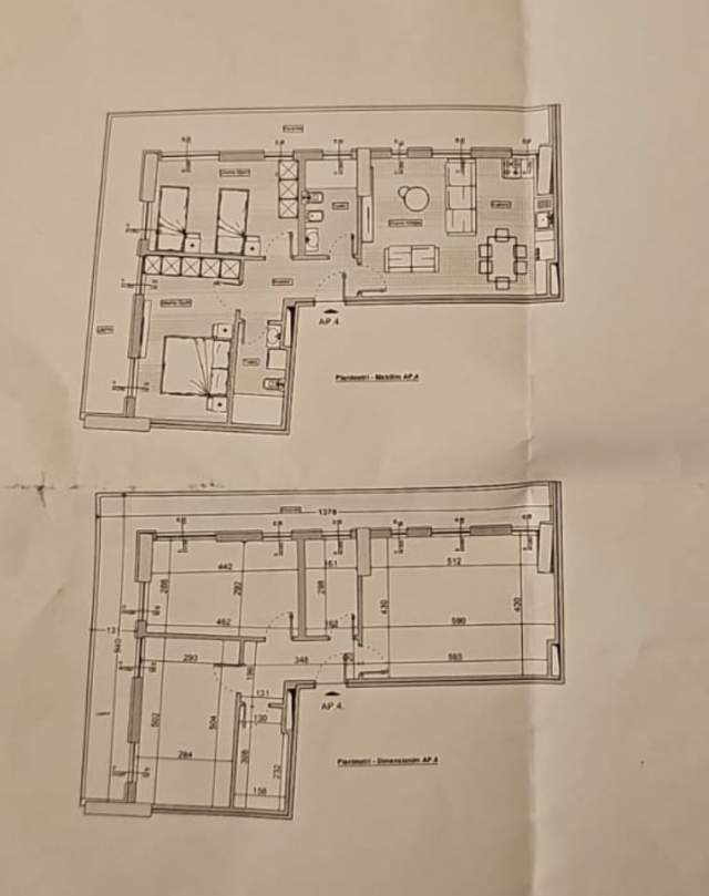 Tirane, shitet apartament 2+1+A+BLK Kati 1, 125 m² 168.000 Euro