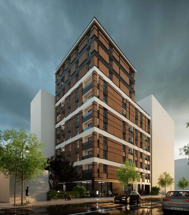 Tirane, shitet apartament Kati 6, 79 m² 162.000 Euro (Rruga Manol Konomi)