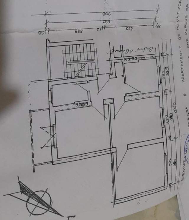 Tirane, shitet apartament 3+1+BLK Kati 2, 83 m² 150.000 Euro (Shkolla e Baletit)