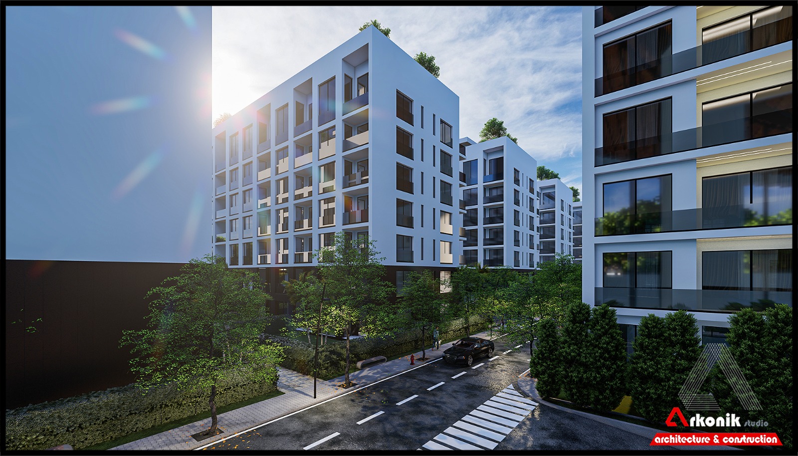 Shitet Apartament te tipologjive te ndryshme ne Golem, Kompleksi Liburna