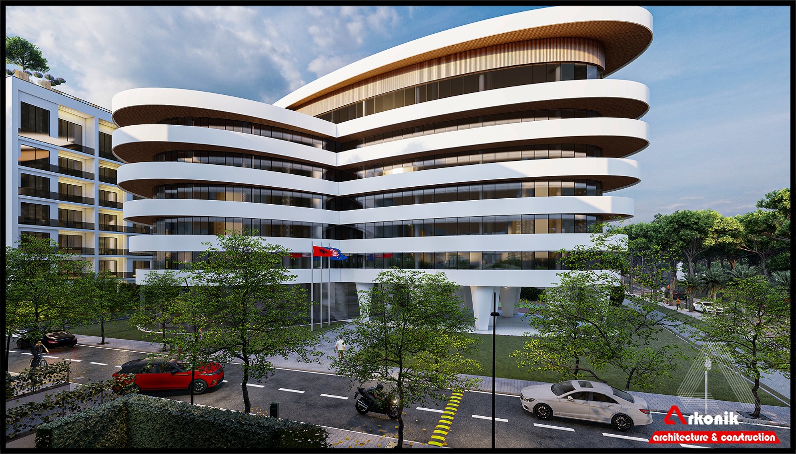 Shitet Apartament te tipologjive te ndryshme ne Golem, Kompleksi Liburna