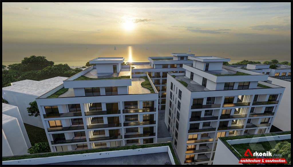 Shitet Apartament te tipologjive te ndryshme ne Golem, Kompleksi Liburna