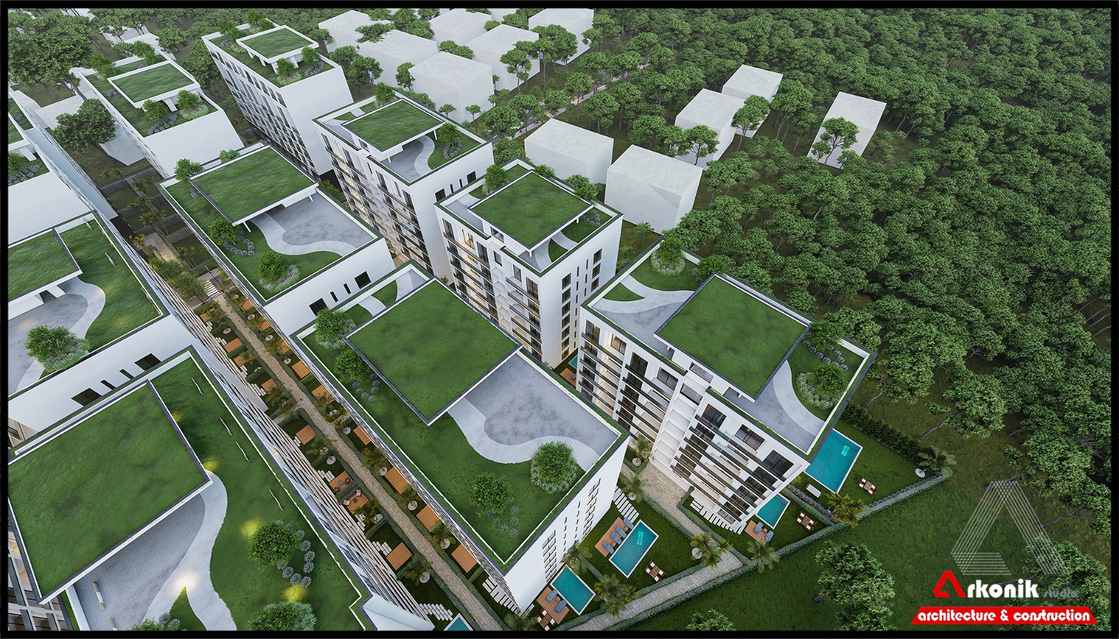 Shitet Apartament te tipologjive te ndryshme ne Golem, Kompleksi Liburna
