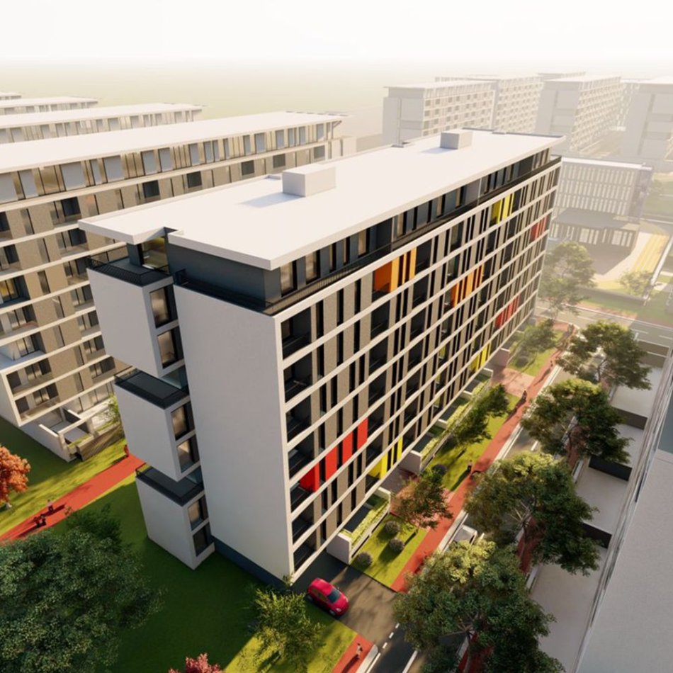 SHITET, APARTAMENT 1+1, Kati 2, 54 m², 71,000 € ,QTU, TIRANË