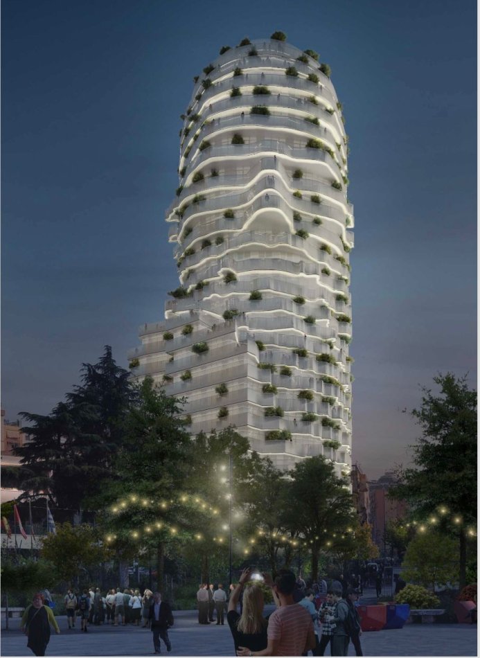 Tirane, shitet apartament 3+1+Aneks+Ballkon, Kati 9, 224 m² 
