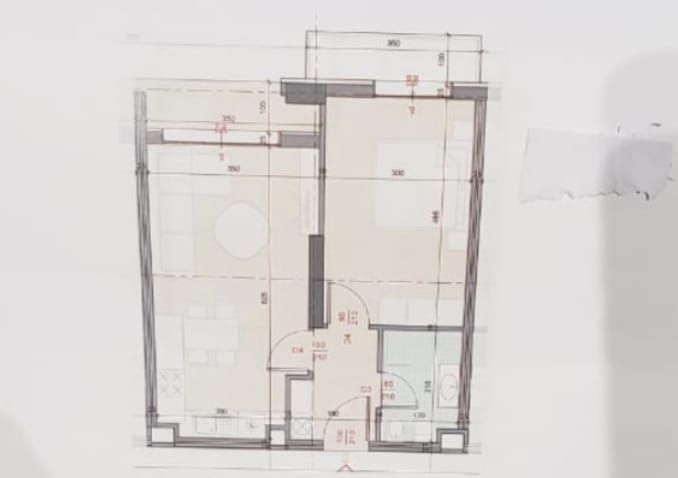 Tirane, shitet apartament 1+1+Ballkon, Kati 3, 66 m² 95,000 € (Fusha e Aviacionit)