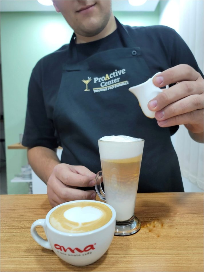 Tirane, ofrojme Kurse te Personalizuara Barman ( Barist ) Kokteile , Kafeteri si dhe Kamarier