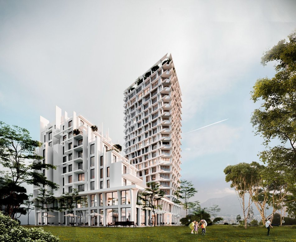 Tirane, shitet apartament 1+1 Kati 9, 89 m² 187.700 € (Bulevardi i ri)