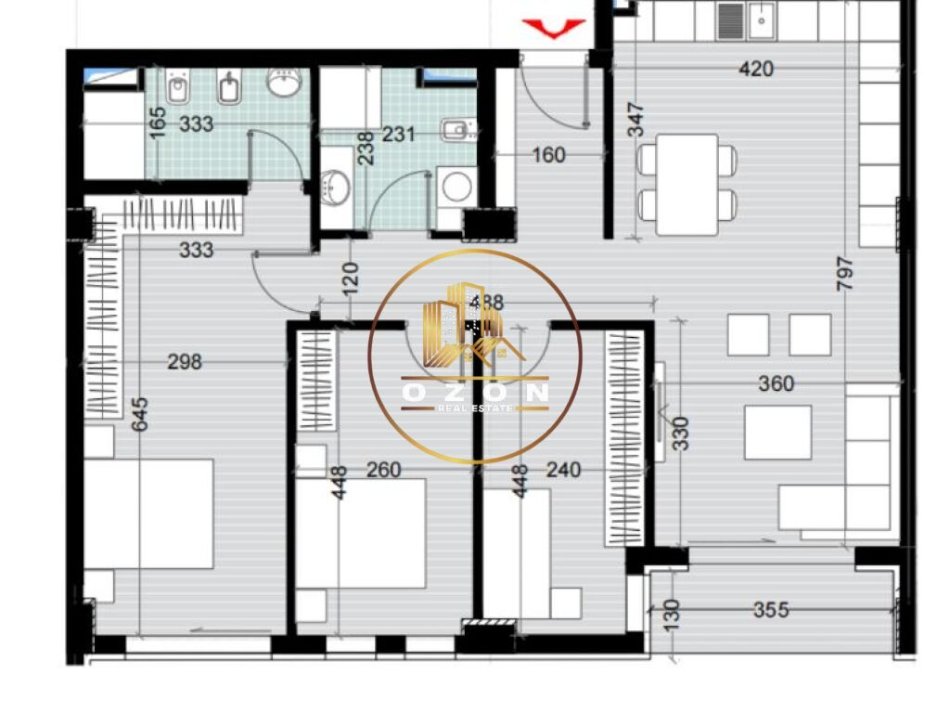 Në Shitje Apartamente 2+1 dhe 3+1 tek Diellon Residence në Mjull-Bathore 1000 €/m²!