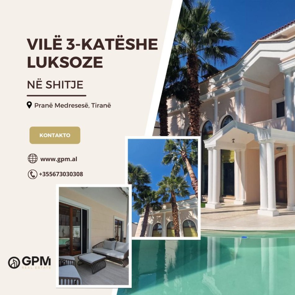Tirane, shitet Vile 3 Katshe Kati 3, 668 m² 2.700.000 € (Medrese)