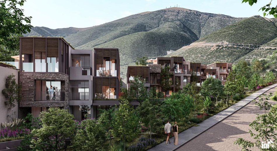 Dhermi - Palase, shitet apartament 1+1 Kati 3, 54 m² 296.650 € (Dhermi) TT 1100