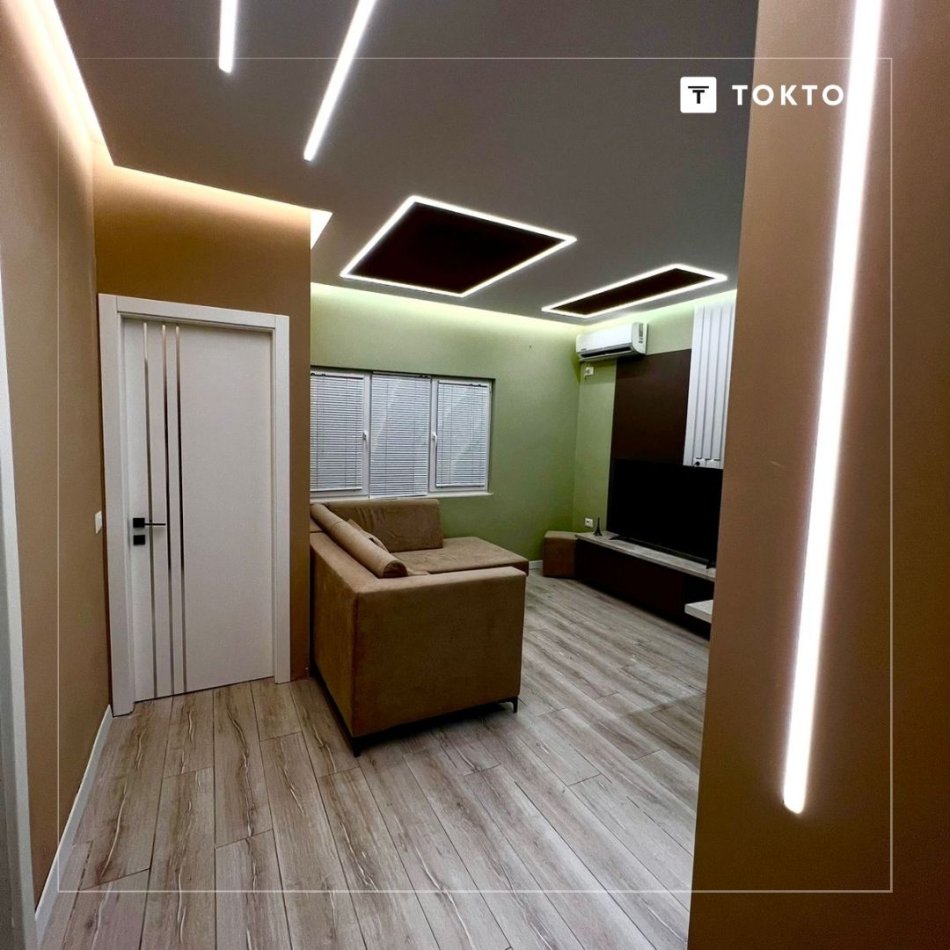 Tirane, jepet me qera apartament 1+1+Ballkon Kati 6, 48 m² 450 € (Rruga Hoxha Tahsim)