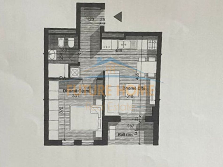 Tirane, shitet apartament 1+1+Aneks+Ballkon Kati 4, 58 m² 60.000 € (UNIVERS CITY)