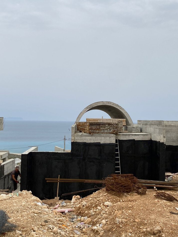 Dhermi - Palase, shitet Vile ne plazh 2 Katshe Kati 2, 500 m² 1.000.000 € (Green Coast, Dhermi)