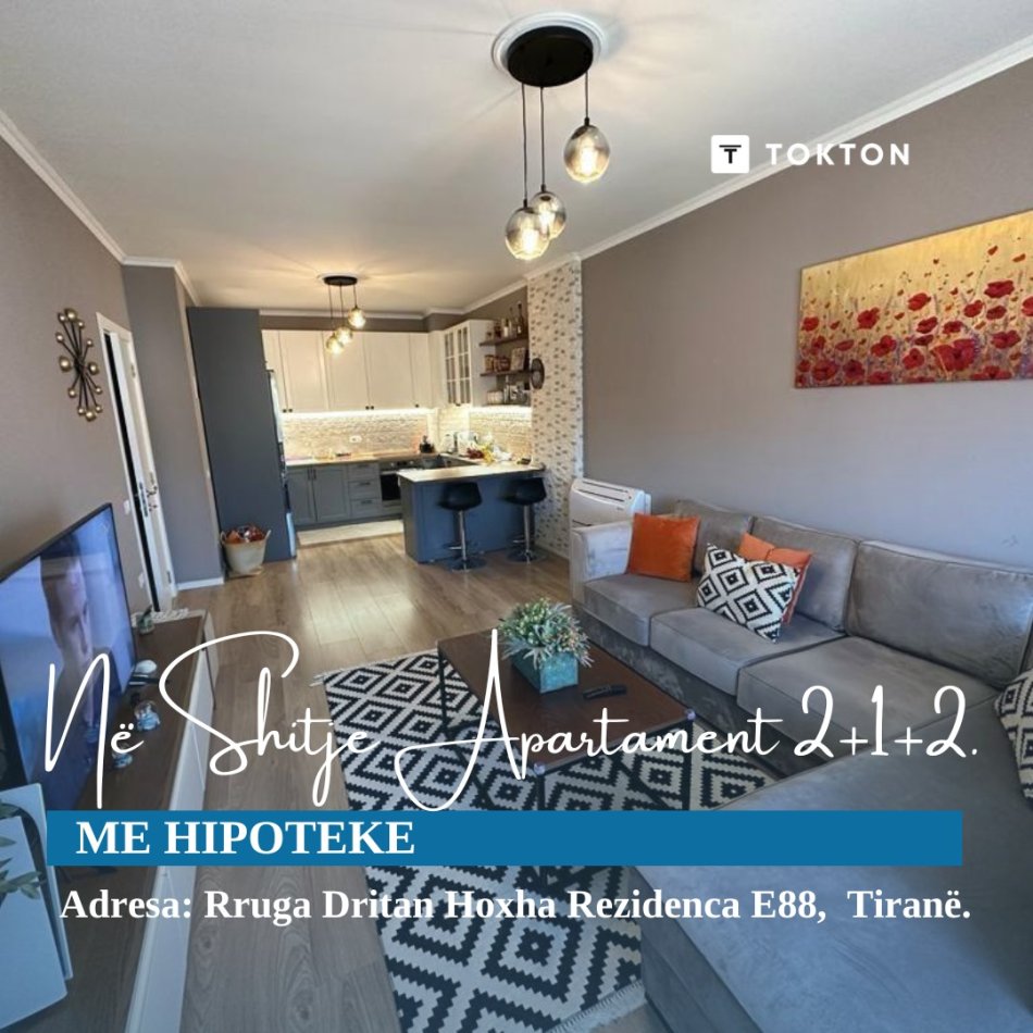 Tirane, shitet apartament 2+1 Kati 2, 110 m² 171.000 € (Rruga Dritan Hoxha)