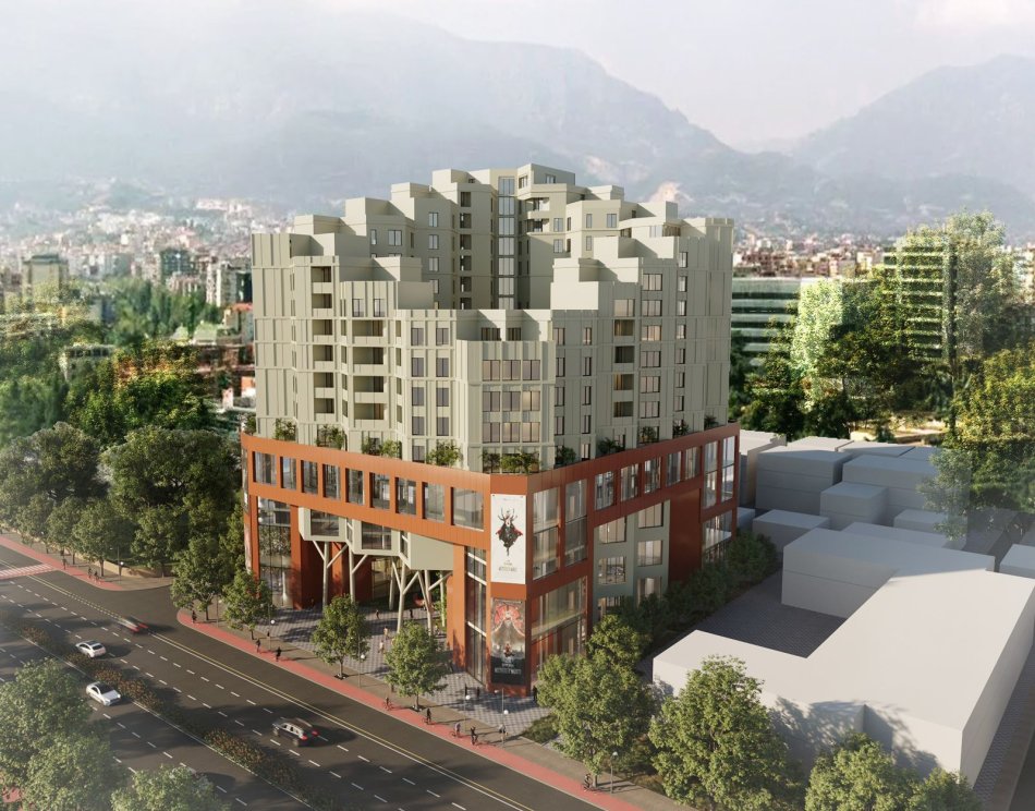 Tirane, shitet apartament 1+1 Kati 11, 71 m² 117.315 € (LAPRAKE)