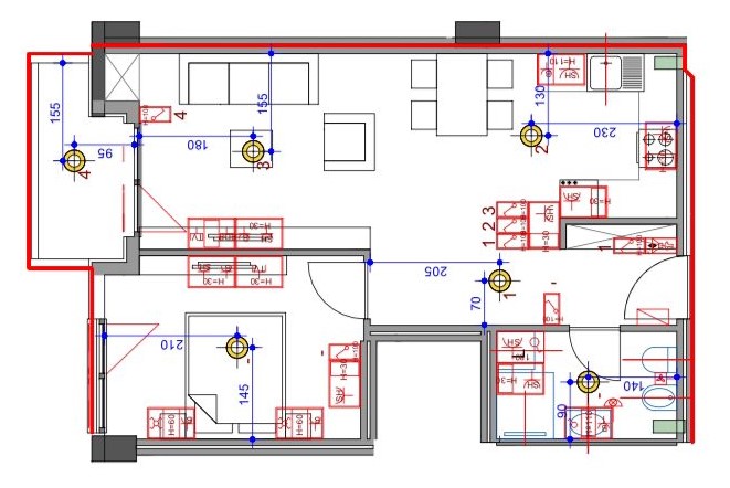 Tirane, shitet apartament 1+1+Aneks+Ballkon Kati 8, 72 m² 115.000 € (Laprak)