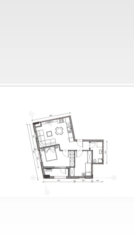 Tirane, shitet apartament 2+1+Ballkon Kati 5, 75 m² 105.000 € (Rezidenca Kaimi)
