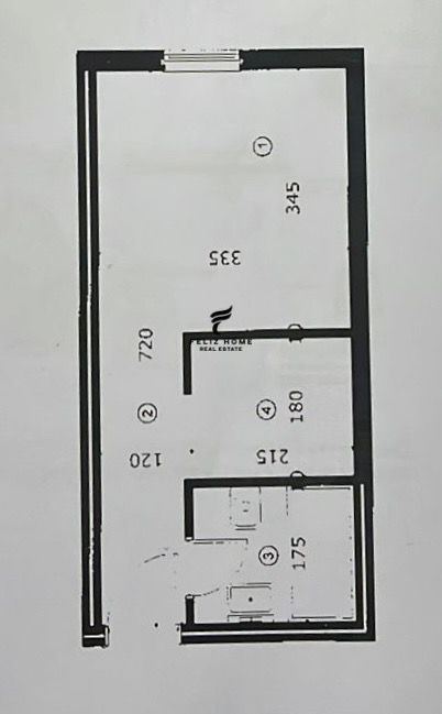Tirane, shitet apartament 1+1 Kati 6, 33 m² 43.500 € (ALI DEMI)