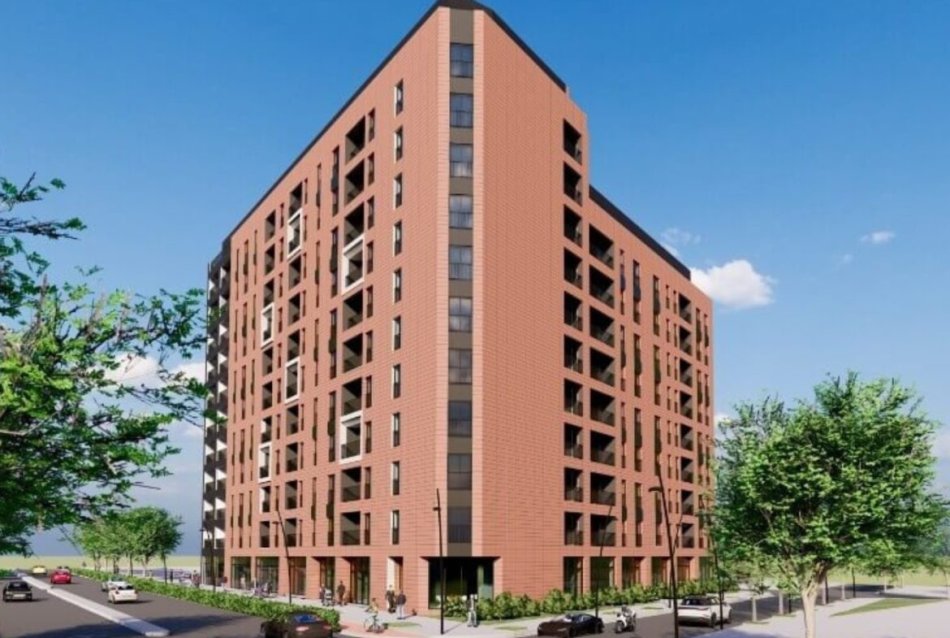 Tirane, shes apartament 1+1 Kati 8, (Bulevardi I Ri)
