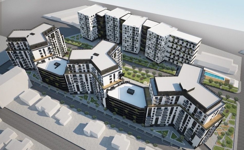 Tirane, shitet apartament 2+1+Ballkon Kati 3, 91 m² 135.000 € (ISH FUSHA AVIACIONIT)