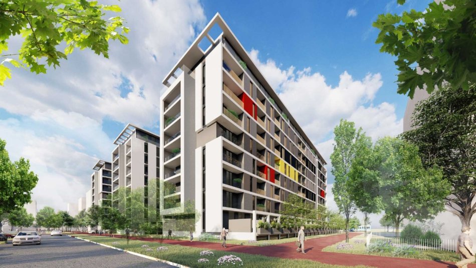 Shqiperi, shitet apartament 2+1 Kati 8, 136 m² (QTU) , UNIVERS CITY , 950 EURO/M2