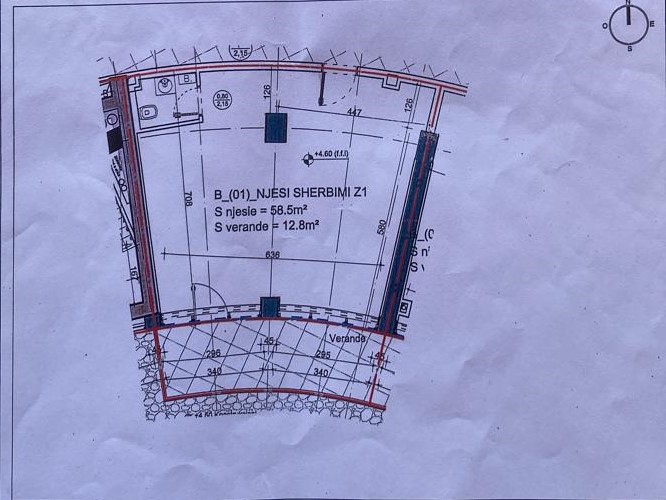 Tirane, jepet me qera ambjent biznesi Kati 0, 82 m² 1.200 € (Liqeni Arificial)